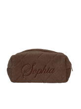 Load image into Gallery viewer, Quilted Terry Make Up Bag (TERRY-GLD_PZ)