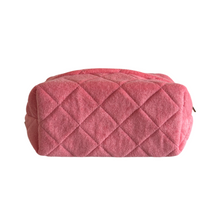 Load image into Gallery viewer, Quilted Terry Make Up Bag (TERRY-LARGE)