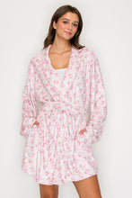 Load image into Gallery viewer, Cozy Soft Flower Print Robe (LOANA)